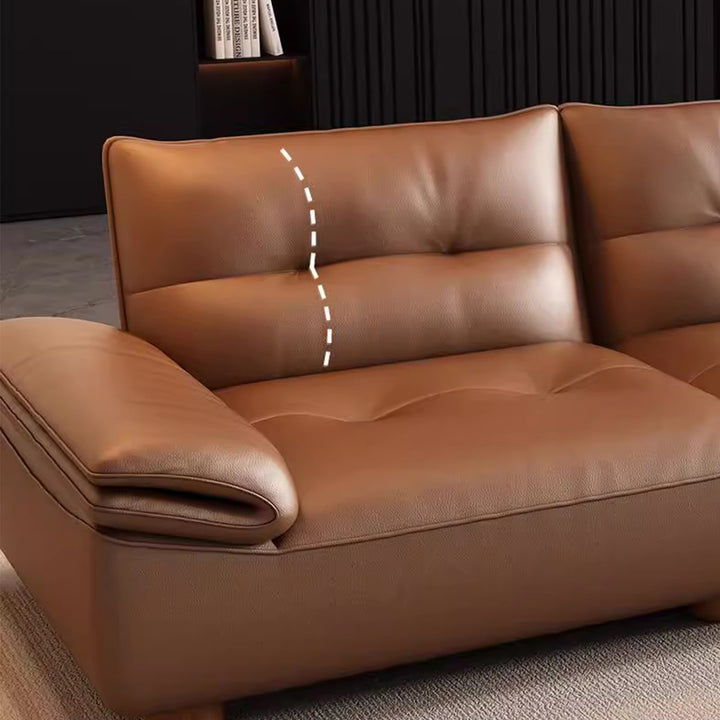 MAS-2079 Masdio Modern Leather Sofa