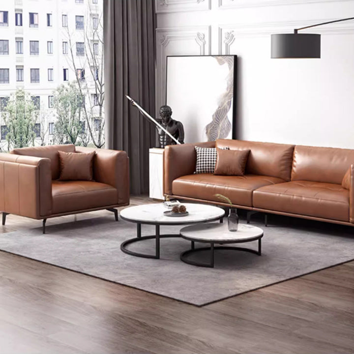 MAS-2080 Masdio Modern Leather Sofa