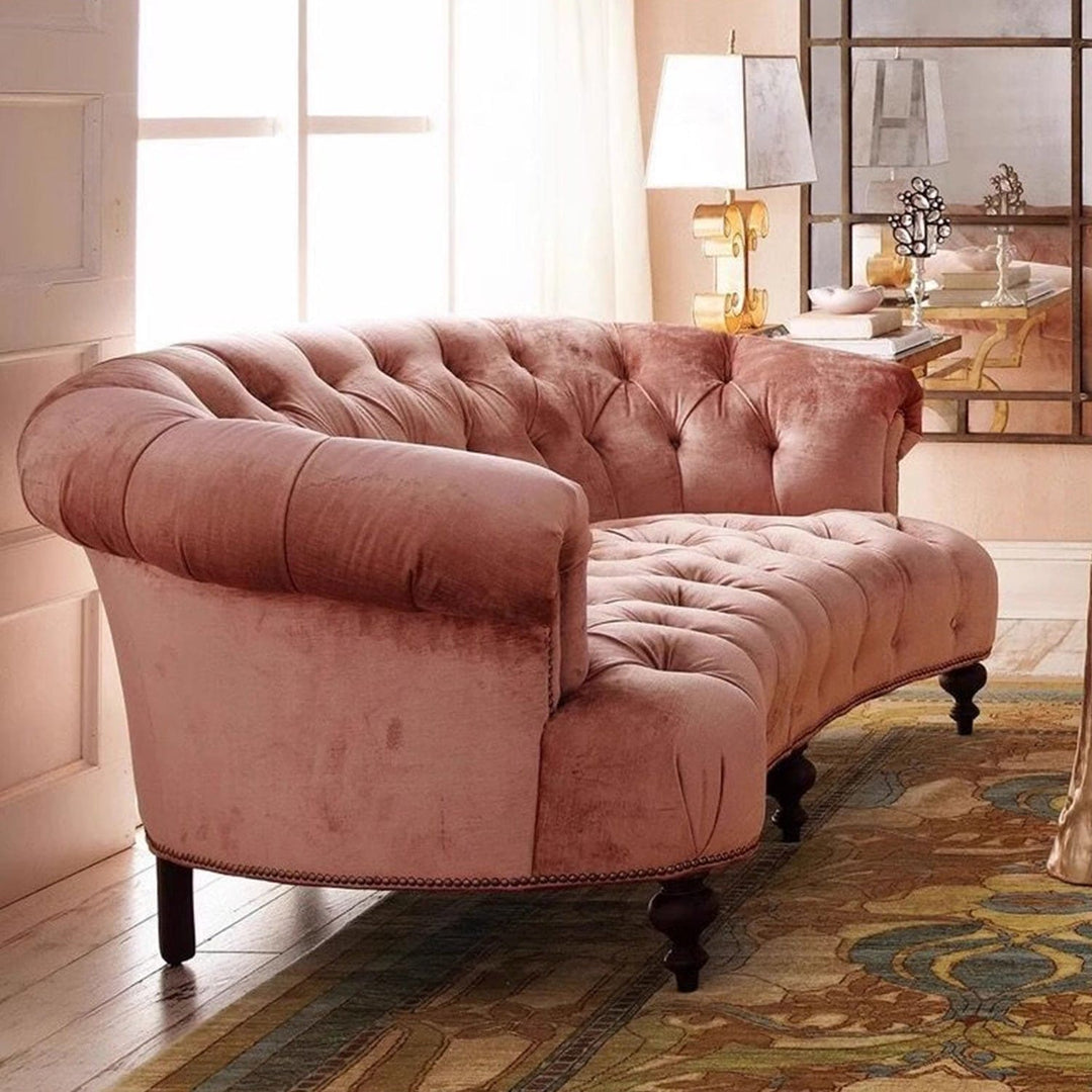 MAS-2161 Masdio Victorian Tufted Sofa