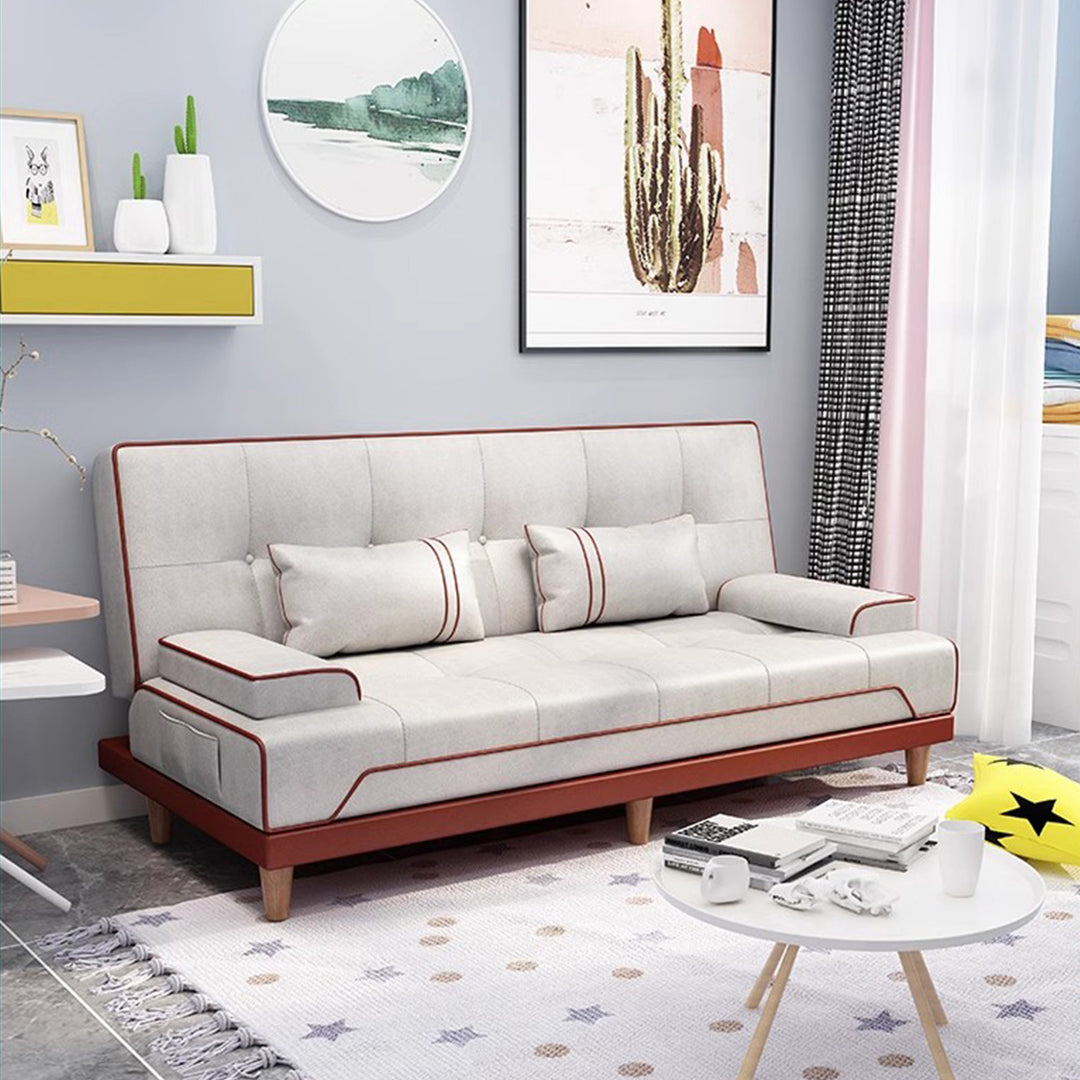 MAS-2092 Masdio Modern Leathaire Sofa Bed (Cat-Friendly)