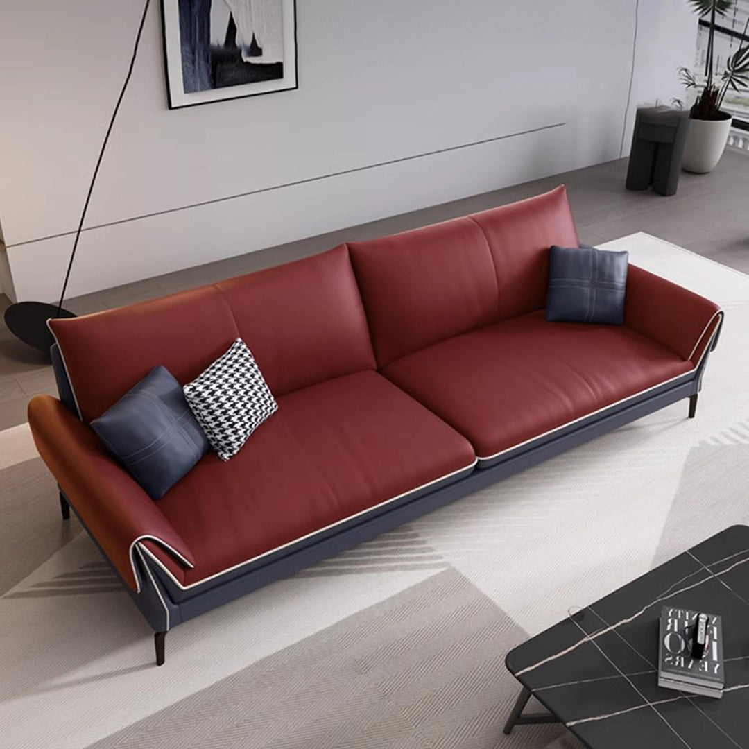 MAS-2105 Masdio Modern Leather Sofa