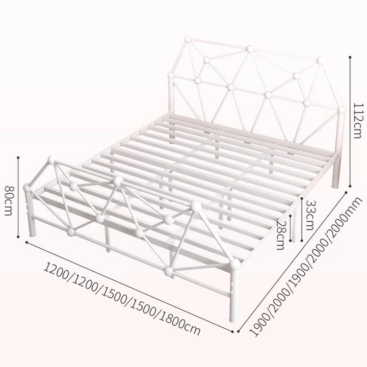 MAS-1970 Masdio Modern Metal Bedframe Masdio