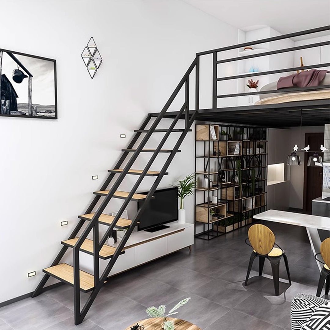 MAS-1979 Masdio Modern Industrial Loft Bed Masdio