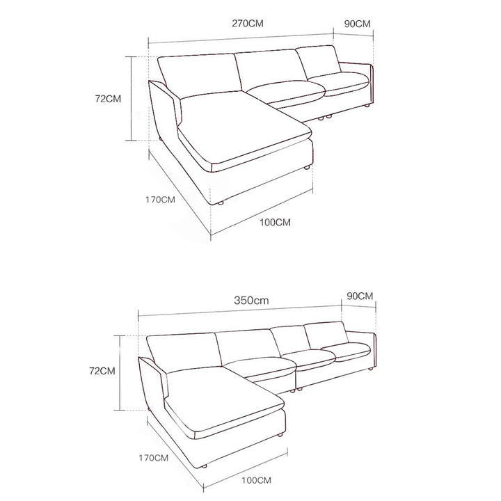 MAS-2143 Masdio Lawson Fabric Sofa Masdio