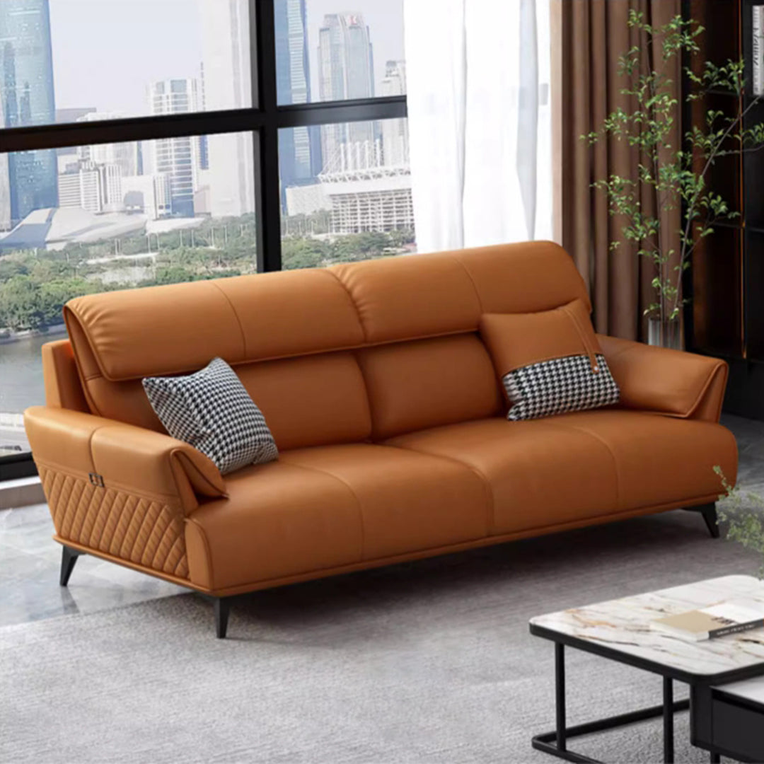 MAS-2082 Masdio Modern Leather Sofa