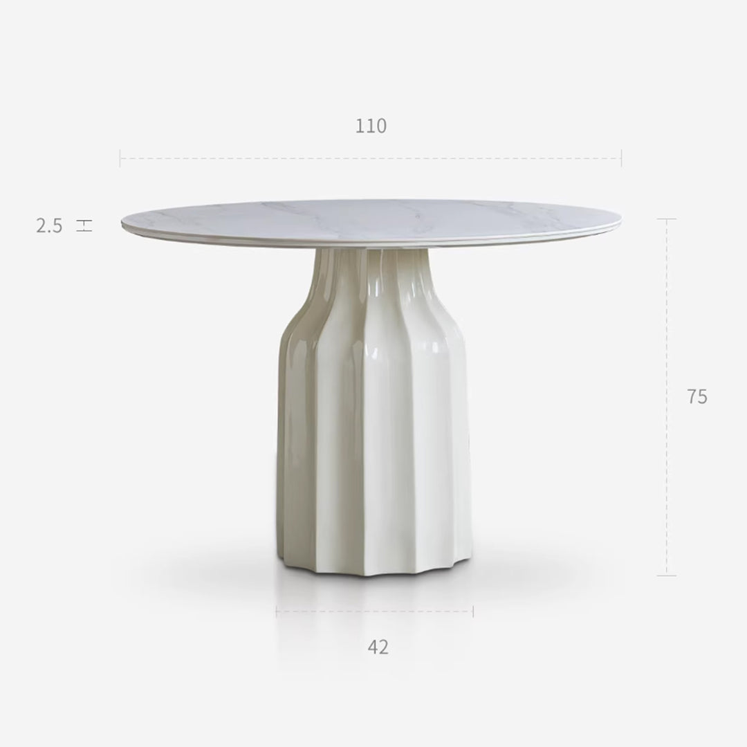 MAS-4109 Masdio Round Marble Coffee Table Masdio