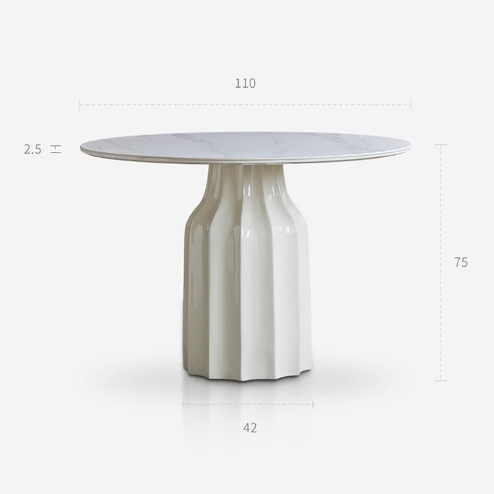 MAS-4109 Masdio Round Marble Coffee Table Masdio