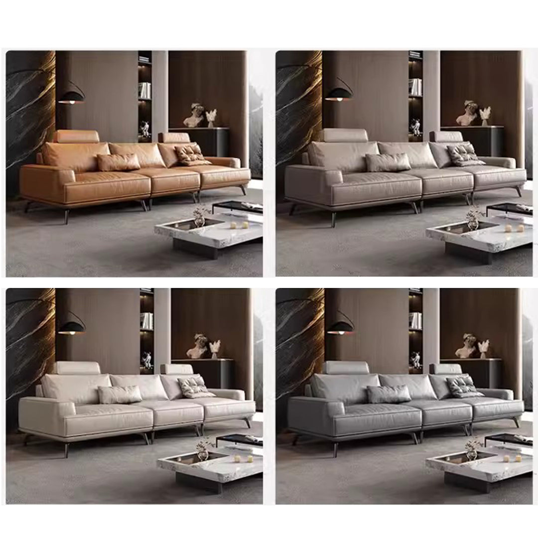 MAS-2035 Masdio Modern Leather Sofa