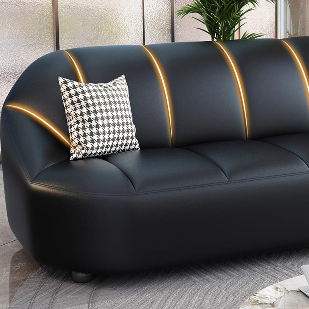 MAS-2031 Masdio Modern Leather Sofa