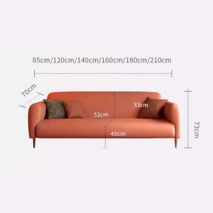 MAS-2113 Masdio Modern Velvet Sofa