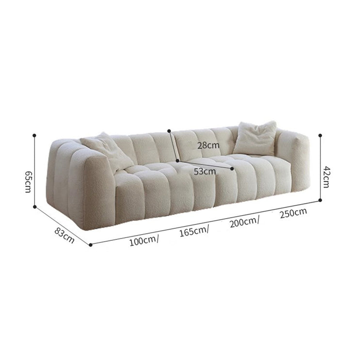 MAS-2040 Masdio Modern Boucle Sofa