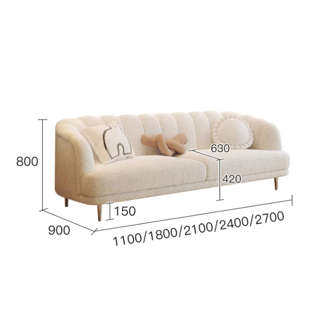 MAS-2121 Masdio Modern Boucle Sofa