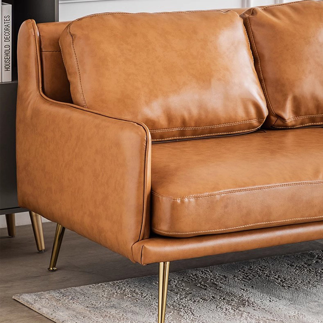 MAS-2075 Masdio Modern Leather Sofa