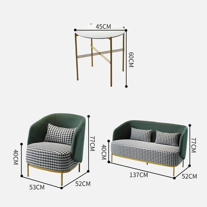 MAS-2141 Masdio Modern Cafe Sofa