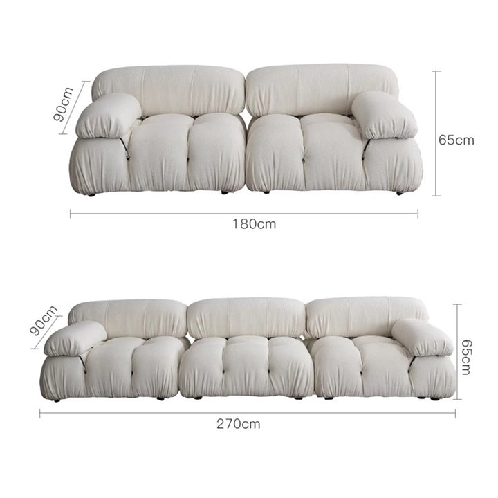 MAS-2055 Masdio Modern Boucle Sofa