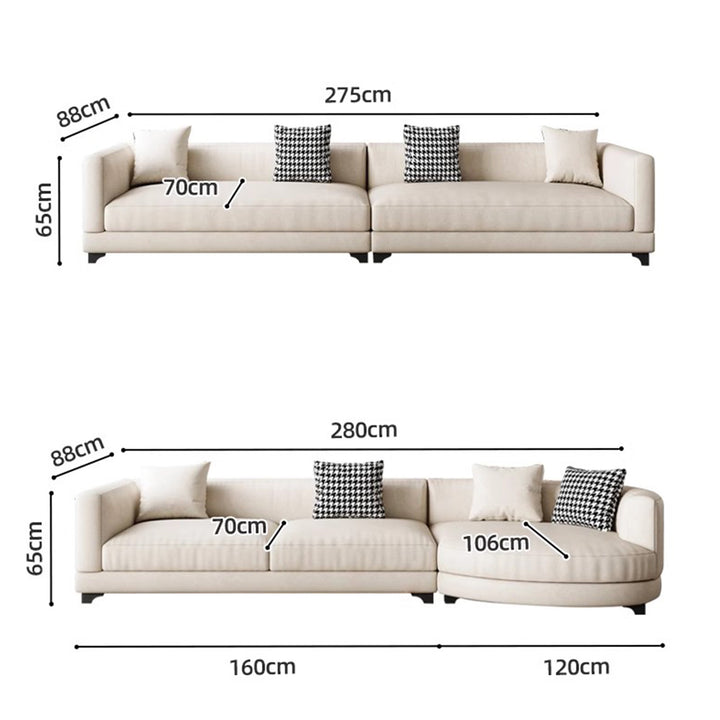 MAS-2049 Masdio Modern Fabric Sofa