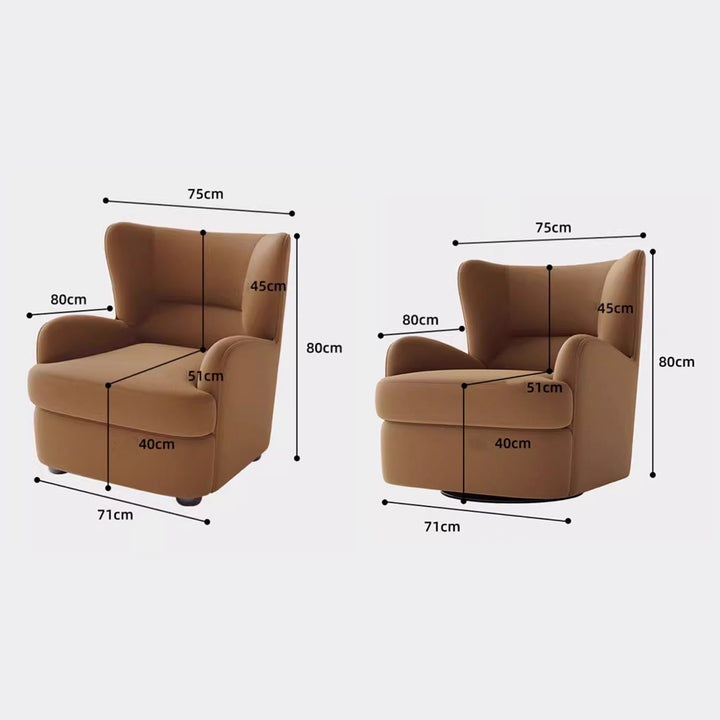 MAS-4127 Masdio Modern Swivel Armchair Masdio