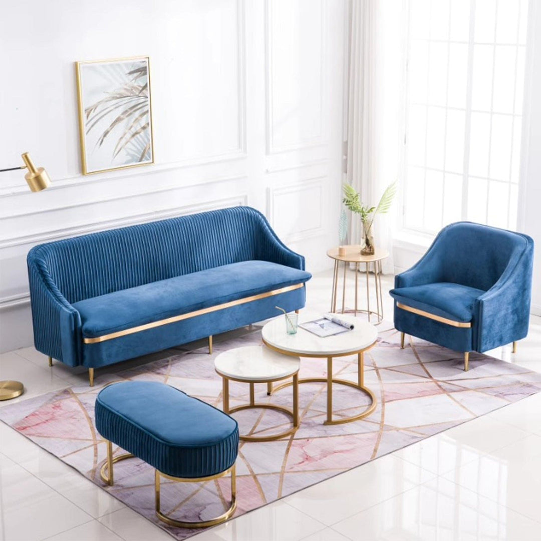 MAS-2160 Masdio Modern Velvet Sofa