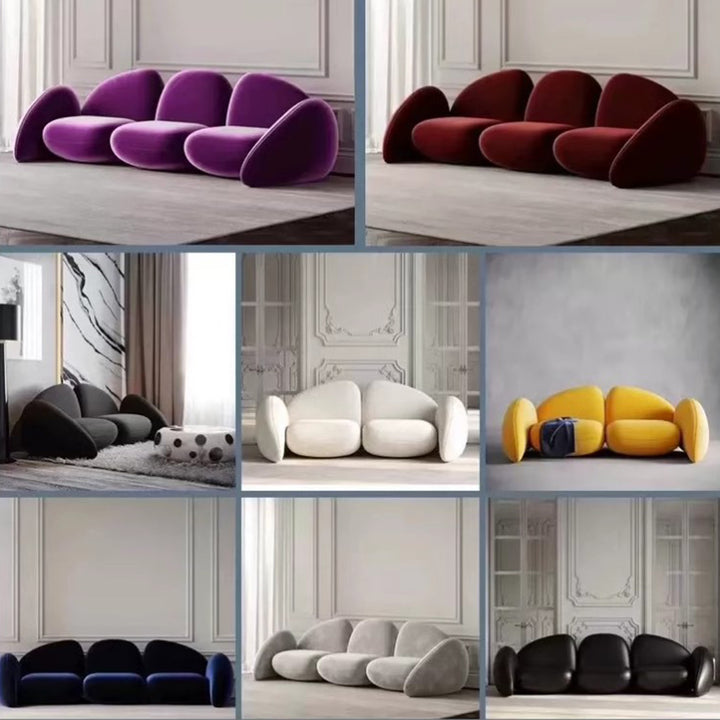 MAS-2126 Masdio Modern Velvet Sofa