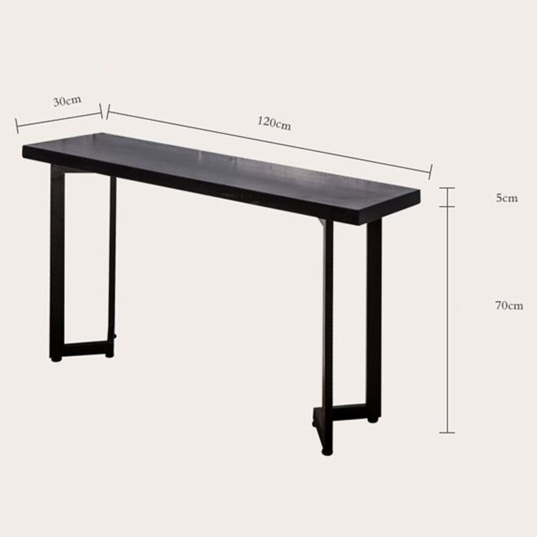 Masdio Handcrafted Rustic Solid Wood Console Table