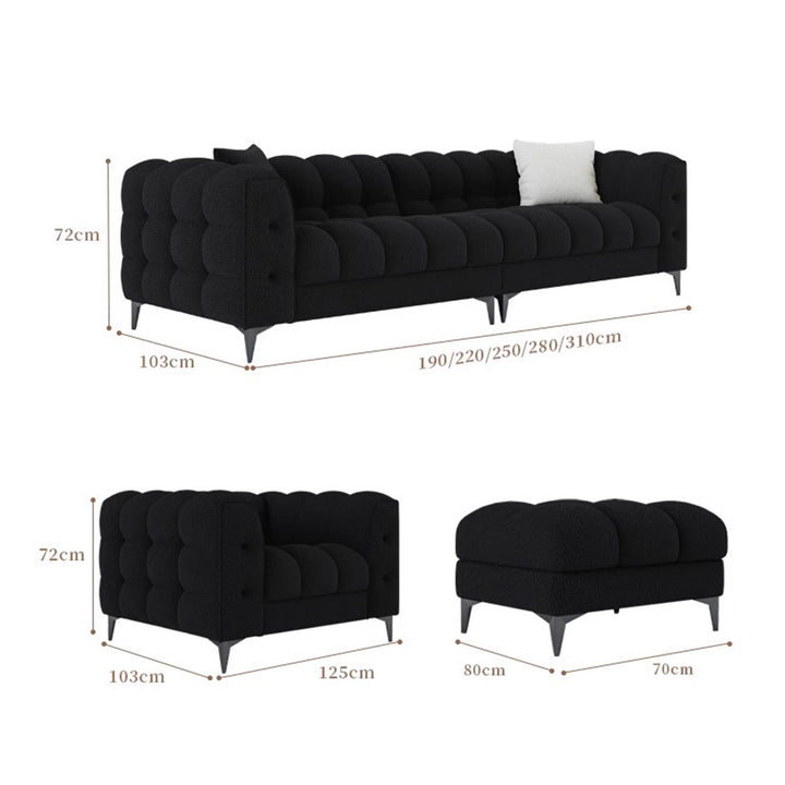 MAS-2061 Masdio Modern Boucle Sofa