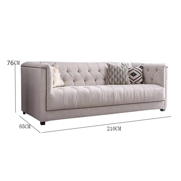 MAS-2163 Masdio Classic Fabric Sofa Masdio