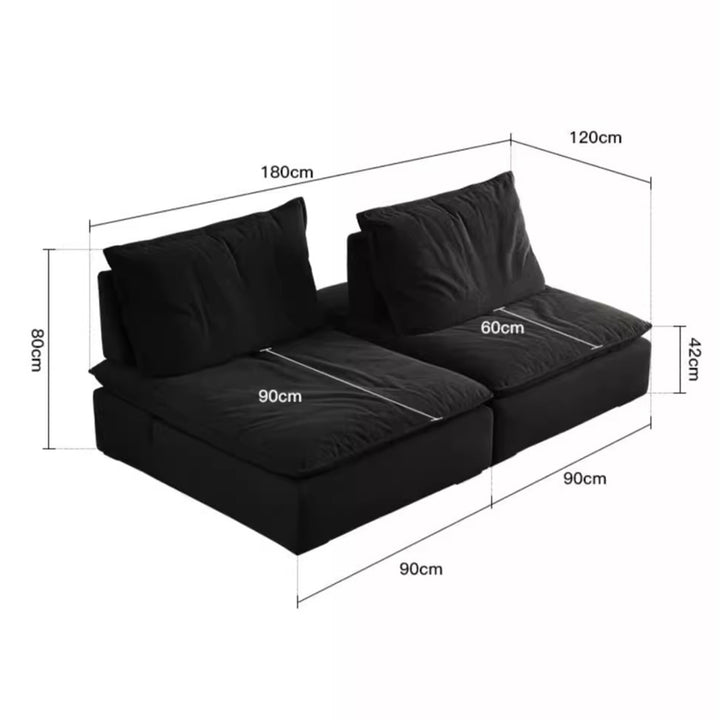 MAS-2052 Masdio Modern Modular Boucle Sofa