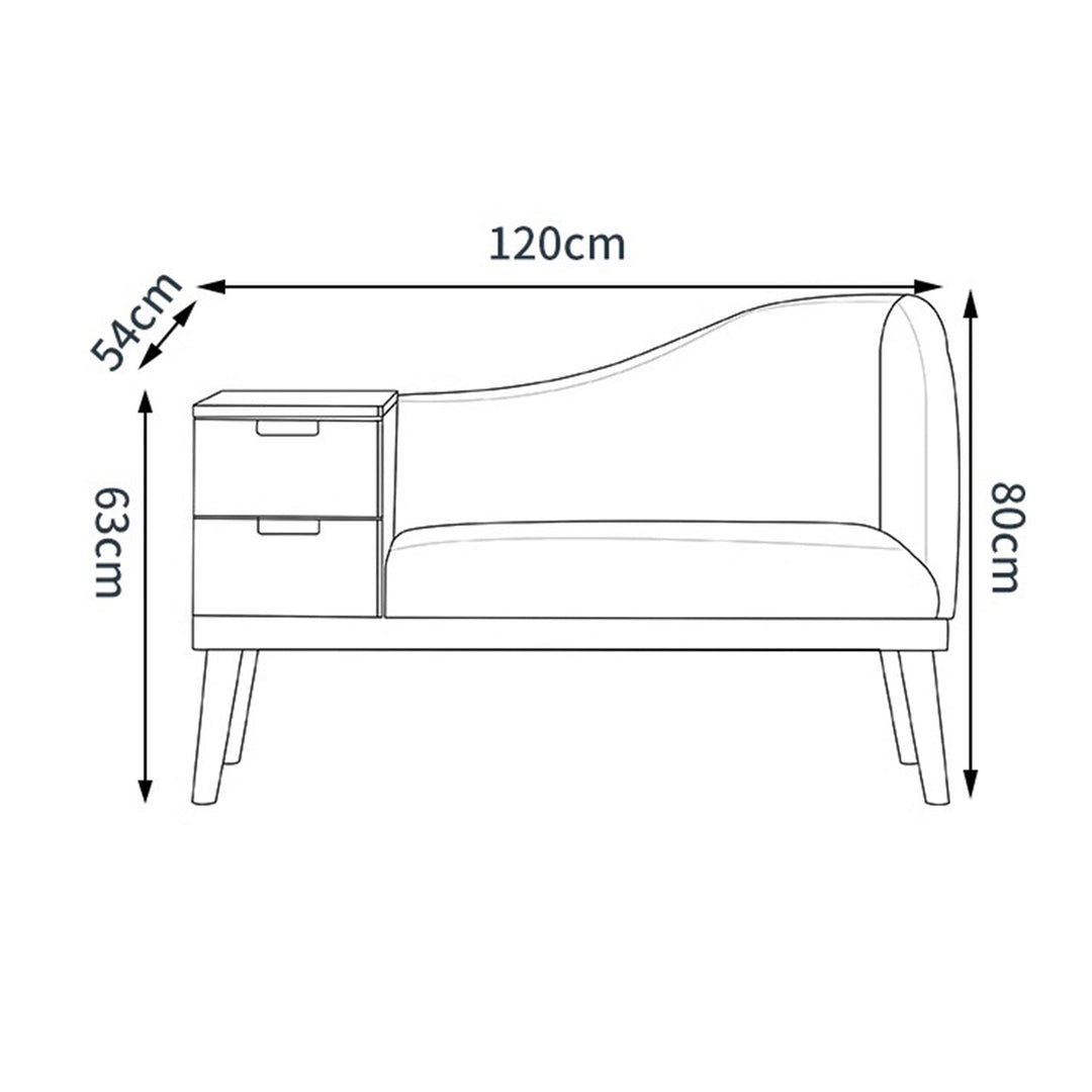 MAS-2132 Masdio Cottage Solid Wood Sofa