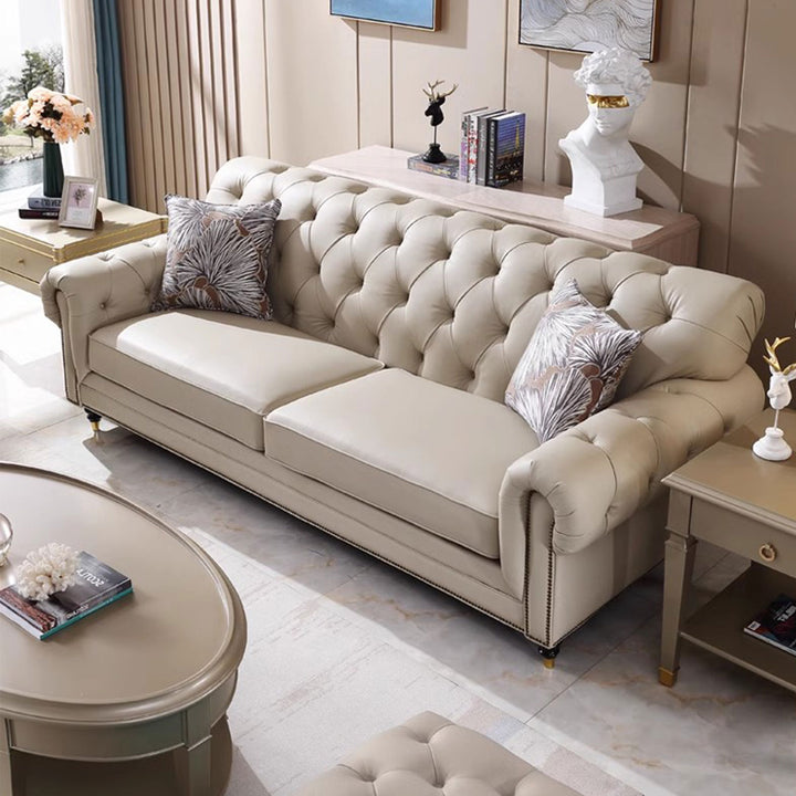 Elegant and Comfortable Chesterfield Sofa