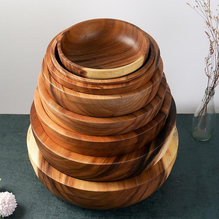 Eloise Wood Serving Bowl Masdio