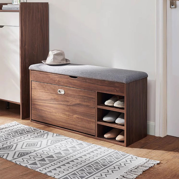 Entryway Shoe Storage Bench Present Them