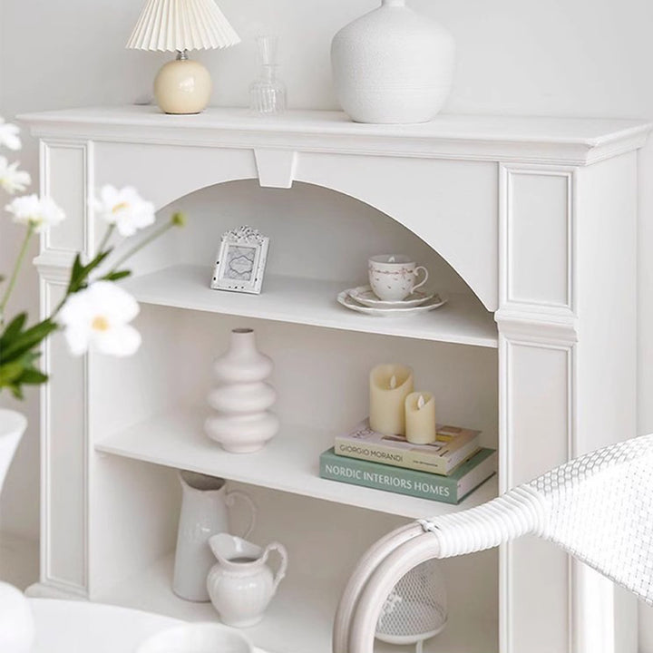 MAS-1330 Masdio French White Wooden Console Table