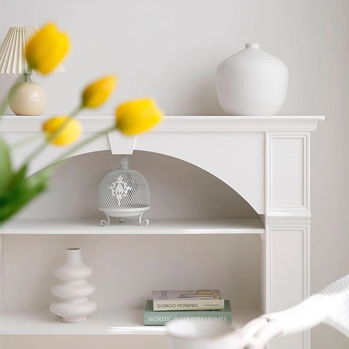 MAS-1330 Masdio French White Wooden Console Table