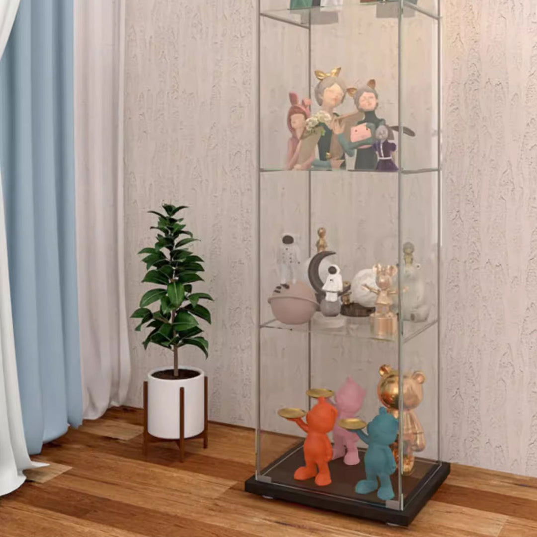 MAS-1423 Masdio Glass-Door Display Stand with Ample Storage Masdio