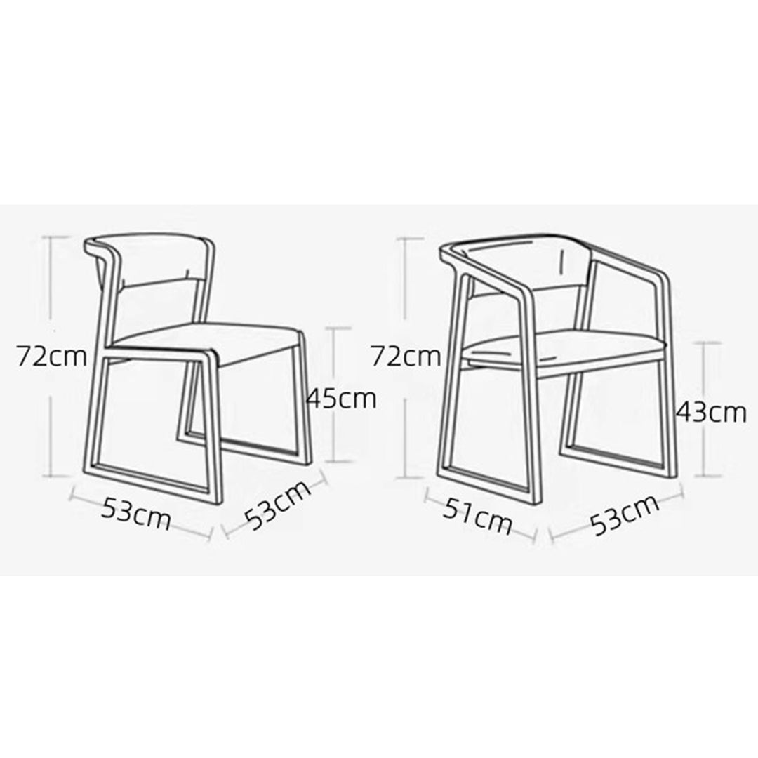 MAS-1310 Masdio Keiper Solid Wood Armchair