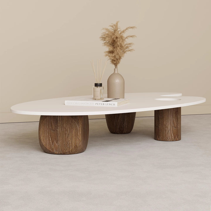 MAS-2211 Masdio Japandi Sintered Stone Coffee Table