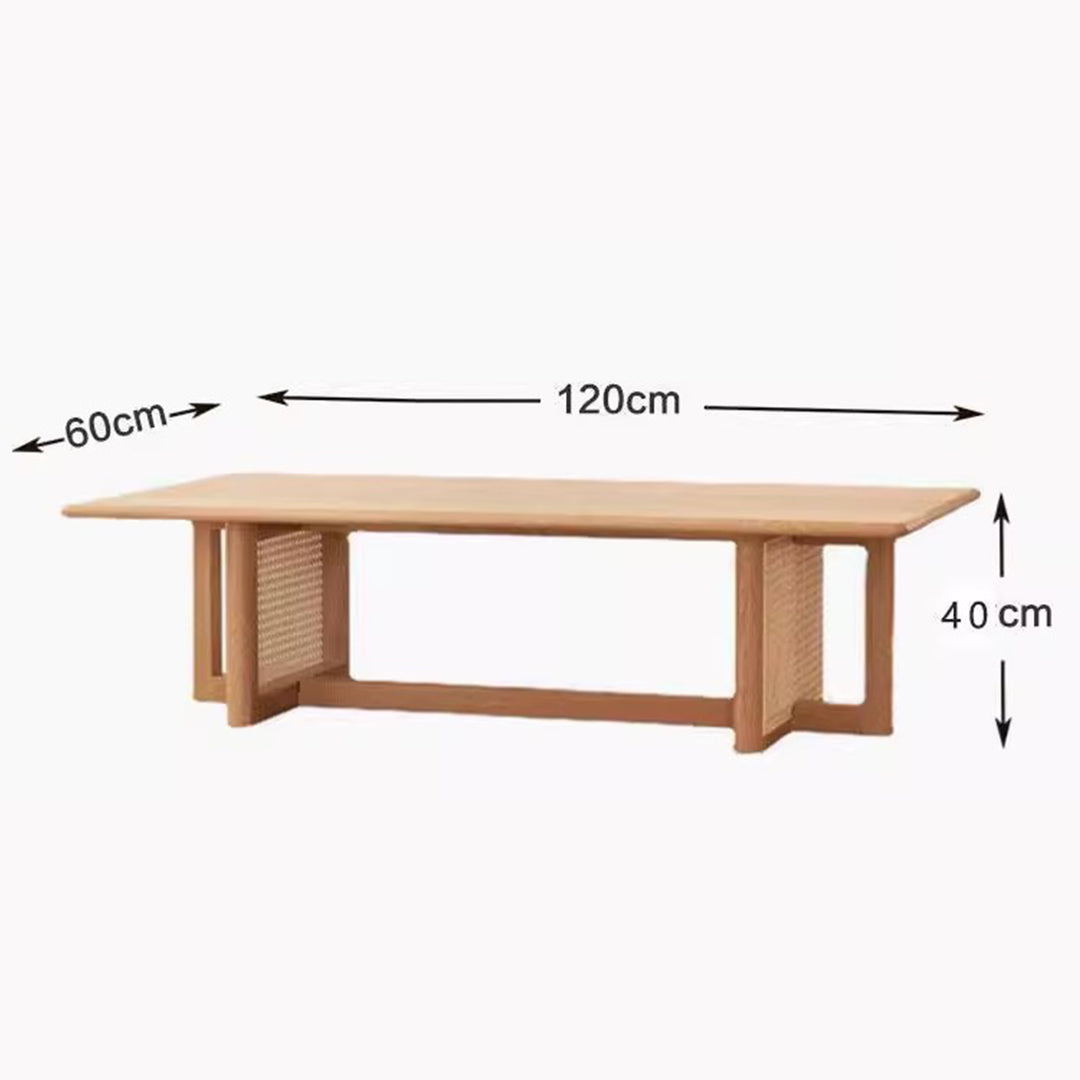 MAS-2231 Masdio FUKO Japandi Solid Wood Coffee Table