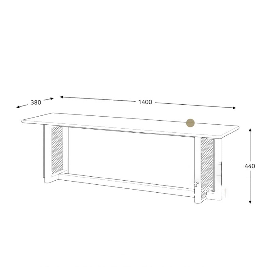 MAS-1349 Masdio Solid Wood Dining Table