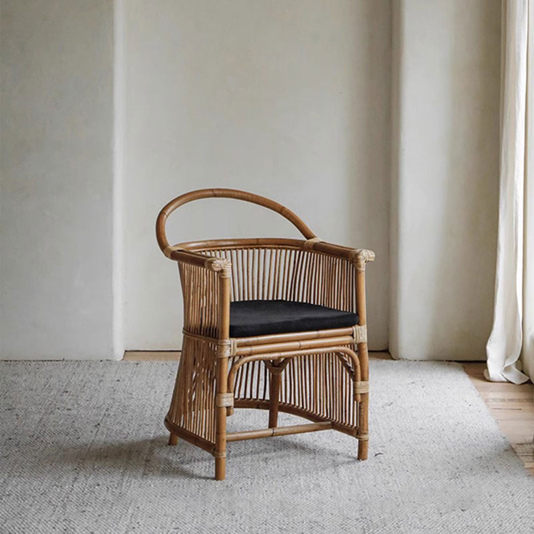 MAS-1401 Masdio Natural Wicker Side Chair Masdio