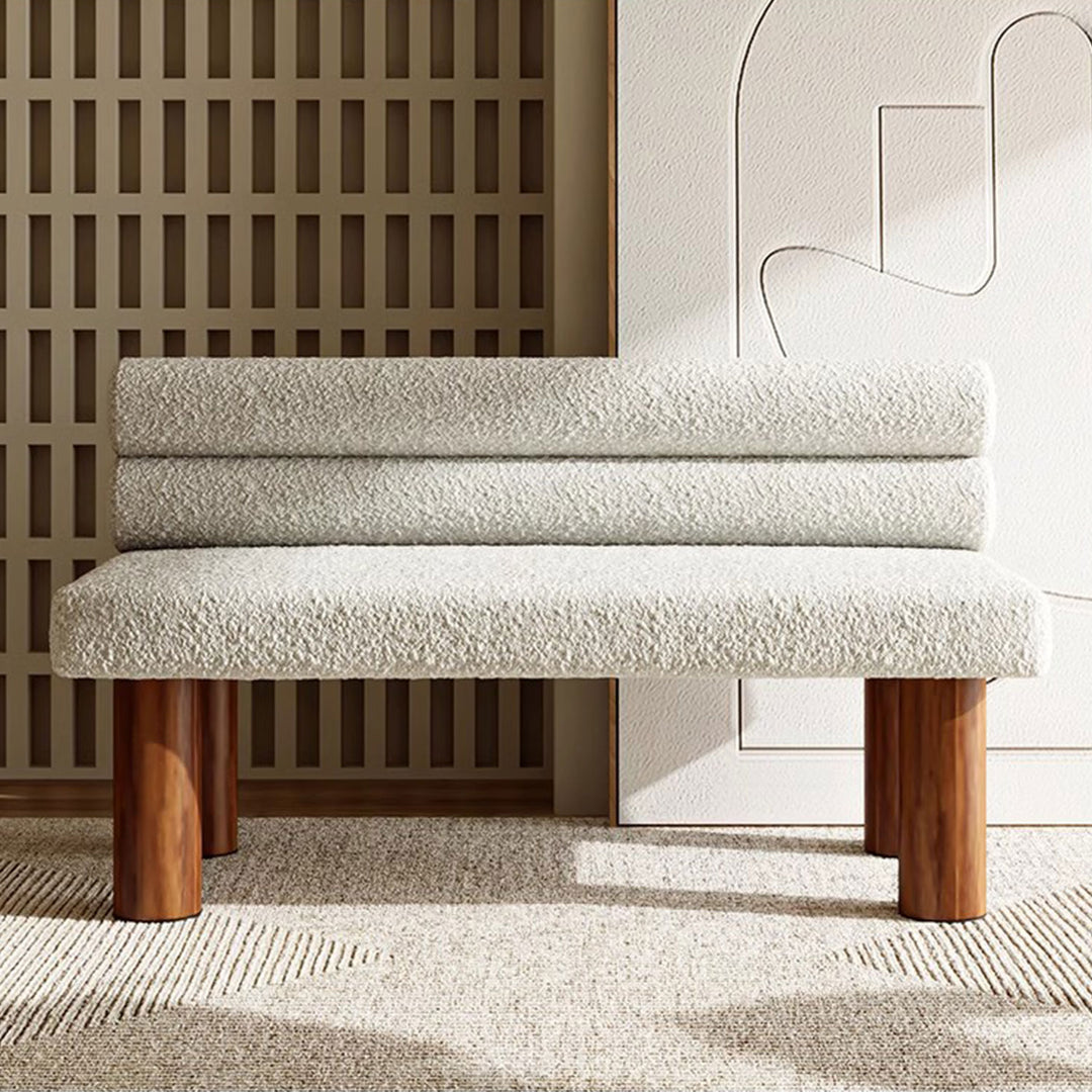 MAS-1595 Masdio Modern Boucle Bench