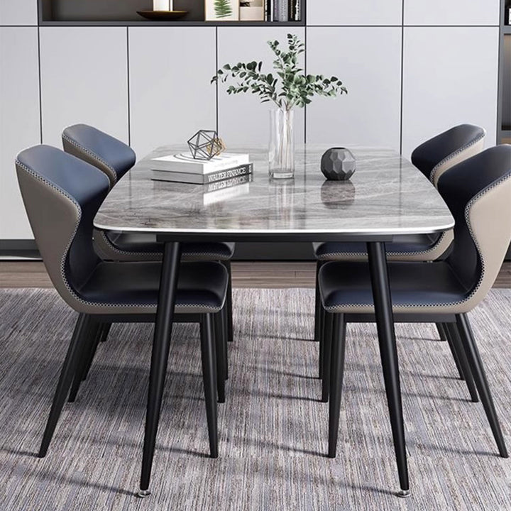 MAS-1602 Masdio Modern Sintered Dining Table Set