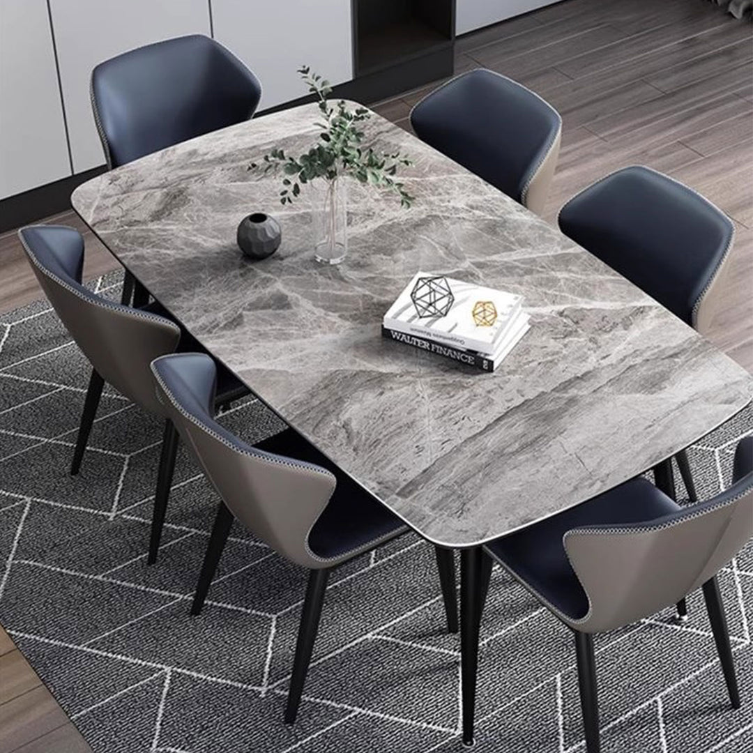 MAS-1602 Masdio Modern Sintered Dining Table Set