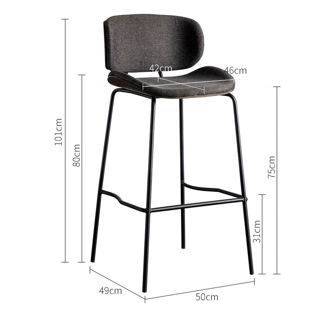 MAS-1612 Masdio Modern Bar Stool