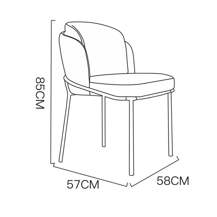 MAS-1615 Masdio Luxury Dining Chair