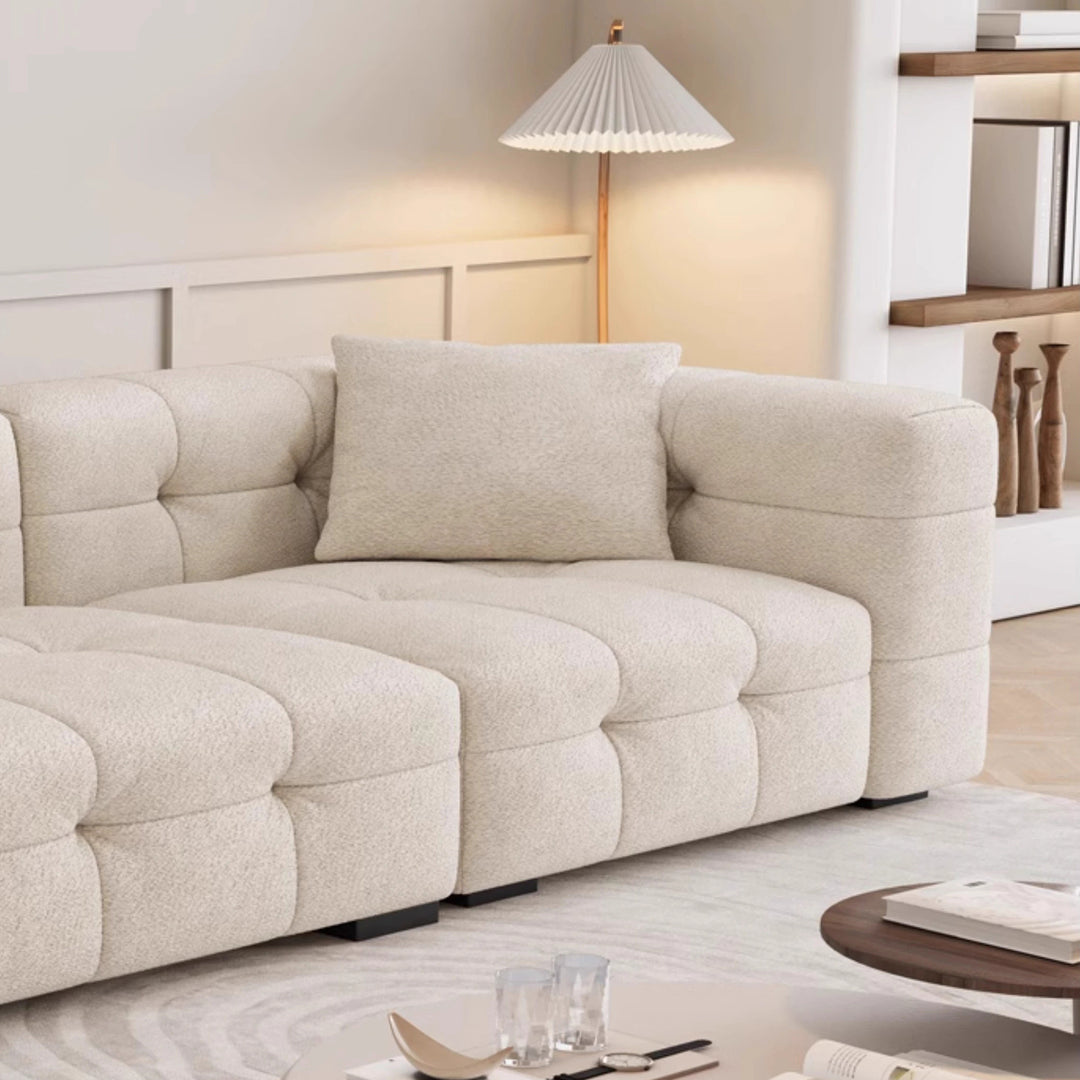 MAS-1639 Masdio Modern Boucle Fabric Sofa