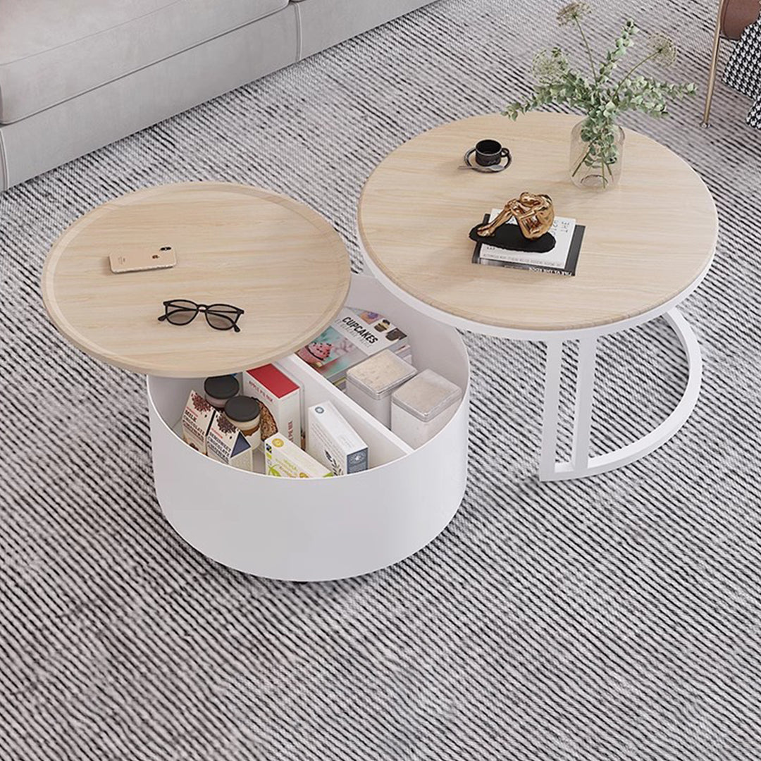 MAS-1648 Masdio Round Coffee Table Set