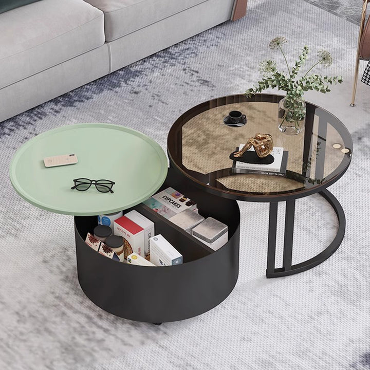 MAS-1648 Masdio Round Coffee Table Set