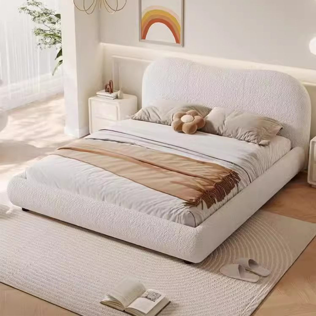 MAS-1666 Masdio Modern Boucle Bedframe