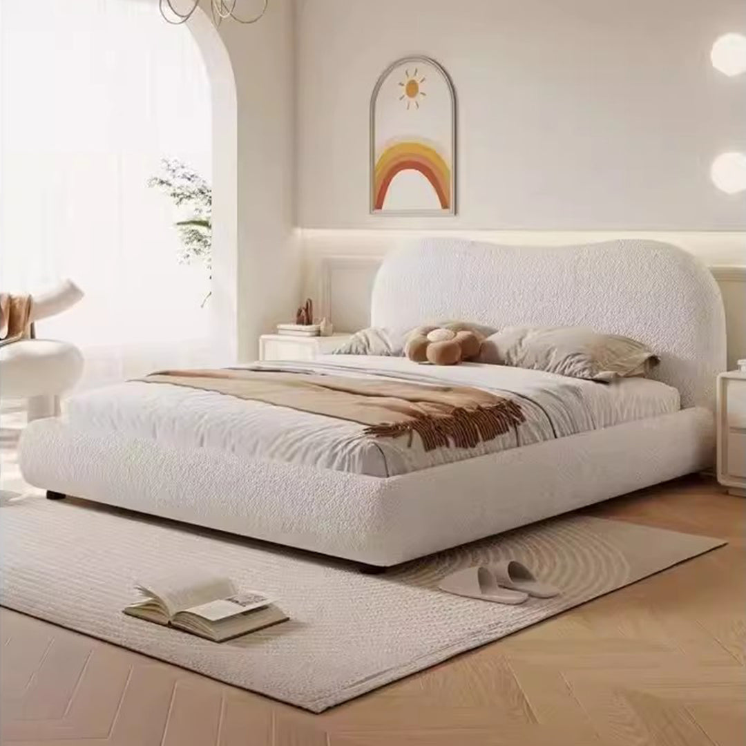 MAS-1666 Masdio Modern Boucle Bedframe