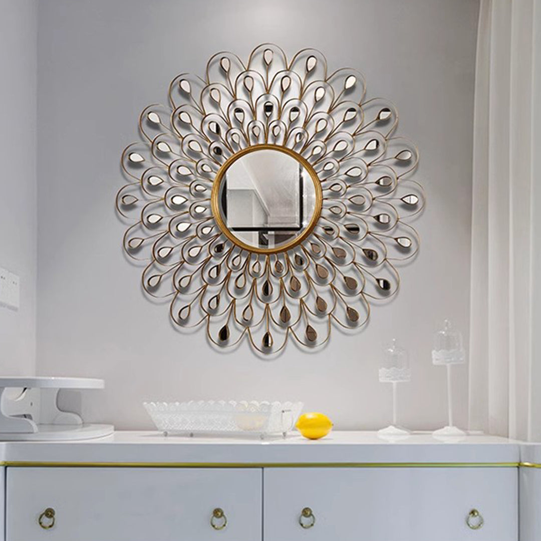 MAS-1766 Masdio Sunburst Metal Mirror